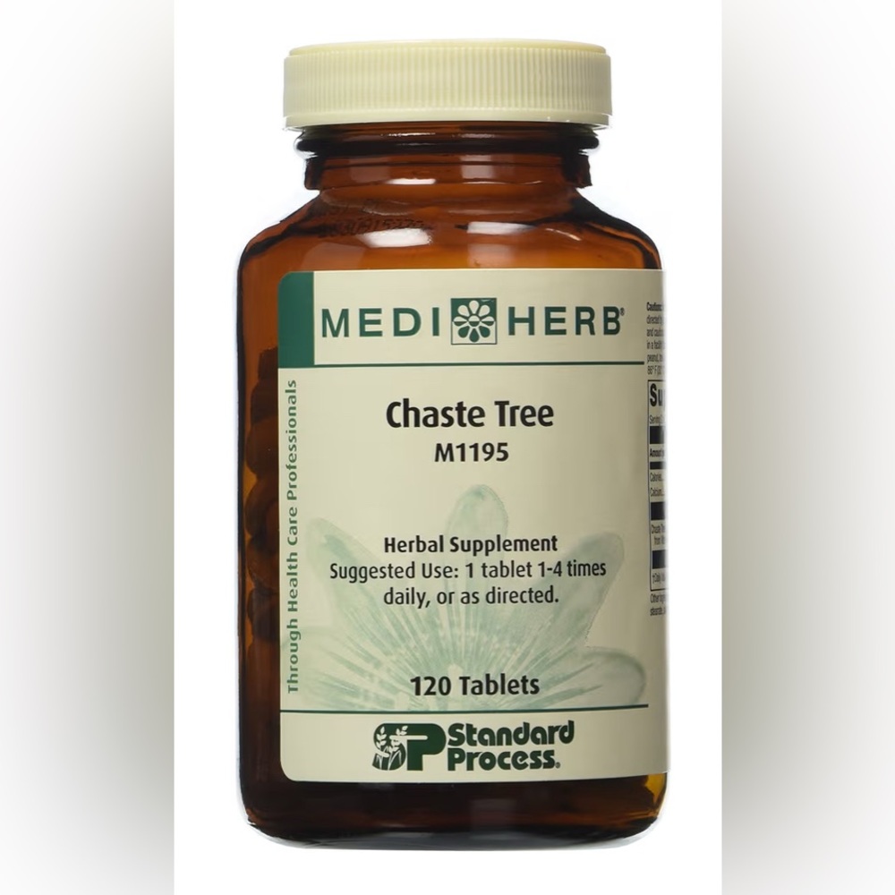 Chaste Tree Herbal Supplement - 120 Tablets (Green Label)